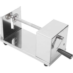 Allecto- Handmatige Rvs Aardappel Snijder - Groente - Keuken Accessoires - Multifunctioneel - Rvs - Snijder - Geschikt voor Aardappels - Zilver - Handmatige Machine Eten Snijder Keuken Tool Rvs Koken Fruit en Groente Snijder