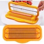 Allecto- Hot Dog Snijder - Hot Dog Gereedschap - Multifunctioneel - RVS - Keukentool - Worst Snijder - Geschikt voor Hot Dogs - Keuken Accessoire - Hotdog Snijder RVS 1 stuk - Keuken Tool