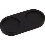 Allecto - Houten Zout en Peper Molen - Acacia Hout - Keuken Accessoires - Suitable for Molens - Zwarte Houten Zout en Peper Lade Acacia Houten Dienblad Molen Mills & Shakers Rest voor 2 Molens Accessoires Keuken Home Decor