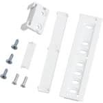 Allecto - IJskast Glijdende Spoor - Steun voor Spoor - Gemakkelijk Beweegbaar - Compatibel met Merk - Wit - Keuken Accessoire - Montage Handleiding Inbegrepen - Magnetisch - Duurzaam