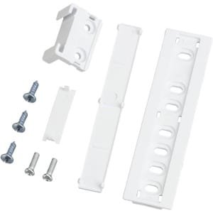 Allecto - IJskast Glijdende Spoor - Steun voor Spoor - Gemakkelijk Beweegbaar - Compatibel met Merk - Wit - Keuken Accessoire - Montage Handleiding Inbegrepen - Magnetisch - Duurzaam