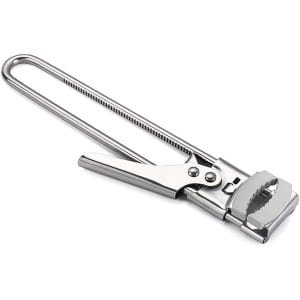 Allecto- Keuken Gadget - Blikopener - Verstelbare Potopener - Handmatige Flesopener - Geschikt voor divers keukengerei - Roestvrijstalen blikopener, verstelbare potopener, handmatige flesopener, geschikt voor diverse formaten, keuken gadget.