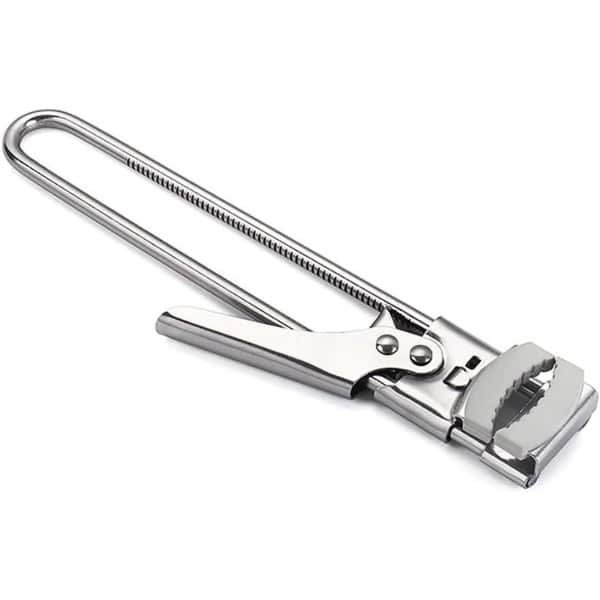 Allecto- Keuken Gadget - Blikopener - Verstelbare Potopener - Handmatige Flesopener - Geschikt voor divers keukengerei - Roestvrijstalen blikopener, verstelbare potopener, handmatige flesopener, geschikt voor diverse formaten, keuken gadget.