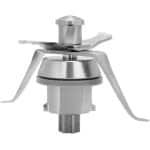 Allecto- Messenset - Keuken - RVS - Accessoires - Vervanging - Geschikt voor Keukenmachine - Zilver Metallic.