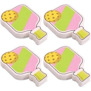 Allecto- Pickleball sponzen - Keuken accessoires - Herbruikbaar - Gecomprimeerd - Houtpulp - Keukengerei - Geschikt voor keuken - Leuke keukenaccessoires - 4 stuks