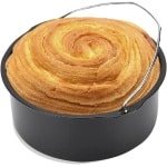 Allecto Plus - Cake Tin 7 inch Carbon Steel Non-Stick Bakvorm voor Airfryer - Accessoire voor keuken - Met handvat.