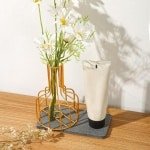 Allecto Plus - Diatomiet Onderzetters 3 stuks voor Beker en Fles - Waterabsorberend - Grijs - Keuken accessoires - Praktisch en Mooi