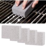 Allecto- Reinigingsblok - Barbecue Grill - Schoonmaken - Baksteen Blok - Vlekken - Vetreiniger - Steen - Keuken Accessoire - Geschikt voor Outdoor Keukens - Rood - Reinigingsblok 4 stuks.