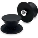 Allecto- Siliconen Pan Deksel - Keuken Accessoire - Roestvrij Staal - Waterkoker - Reserveonderdelen - Geschikt voor Pannendeksel - RVS 2 stuks