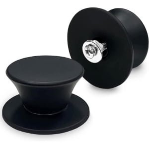 Allecto- Siliconen Pan Deksel - Keuken Accessoire - Roestvrij Staal - Waterkoker - Reserveonderdelen - Geschikt voor Pannendeksel - RVS 2 stuks