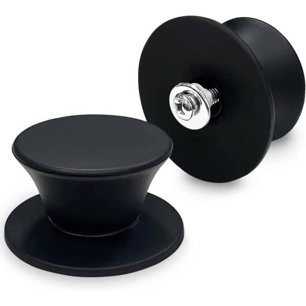 Allecto- Siliconen Pan Deksel - Keuken Accessoire - Roestvrij Staal - Waterkoker - Reserveonderdelen - Geschikt voor Pannendeksel - RVS 2 stuks