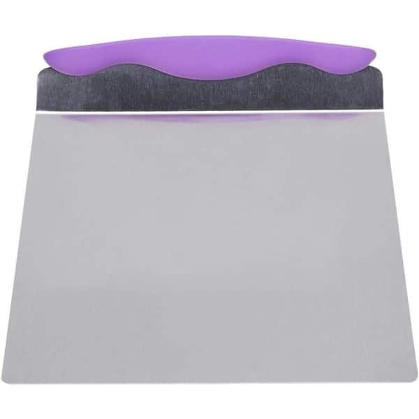 Allecto- Taart Schep met RVS Lifter - Bakken Gereedschap voor Overdracht - Bakplaat Bewegende Tool - Keuken Accessoire - Geschikt voor Pizza Cake Gebak - RVS Cake Schop Lifter Pizza Gebak Transfer Tool Lade Bewegende Plaat Bakken.