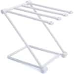 Allecto Vaatdoek Houder - Opvouwbaar - Multifunctioneel - Blauw/Grijs/Roze - Keuken Aanrecht Accessoire - Geschikt voor Drogen Vaatdoeken - Home Organisatie - Opvouwbaar Droogrek