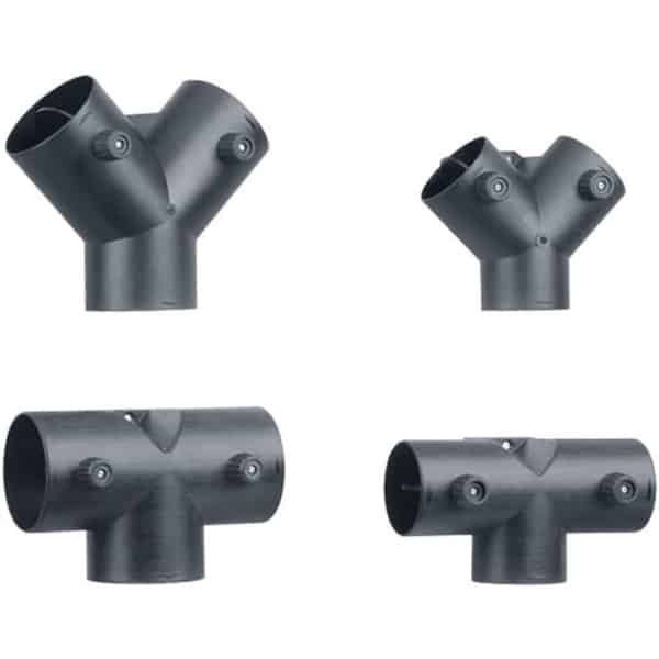 Allecto - Ventilatiekanaal Koelkast - Verstelbaar - Zwart - Energiezuinig - Universeel - Accessoires - Geschikt voor Diverse Modellen - 60 mm, Type Y, luchtuitlaat, uitlaatklep, keuken, ontluchting.