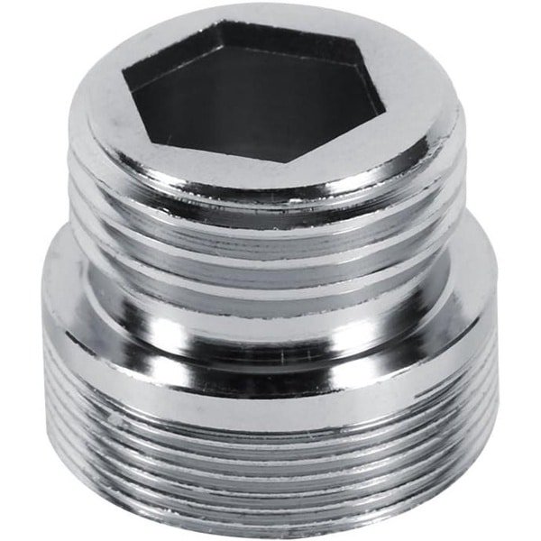 Allecto- Waterzuiveraar Kraan Adapter Accessoires - Keuken - Aluminium - Beluchter - 24mm tot 15mm - M22 Mannelijke 1Pc 22Mm 24Mm G1 2 - Geschikt voor - Zilver-Kleurig.isNullOrEmpty().