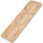 Allecto- Zout- en pepermolen - bamboe - houten pepermolen - 2 molens - keuken accessoires - bamboe - houten houder - keukengerei - thuisopslag - eettafel - natuurlijke kleur.