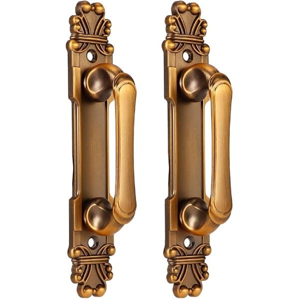 Antieke Zink Legering Deurknop - Deurknop voor Kast Lade Keuken Meubel Hardware Accessoires 2Pcs/Set