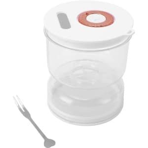 Augurk Pot met Zeef - Natte en Droge Opslag - Luchtdichte Container - Keuken Accessoire