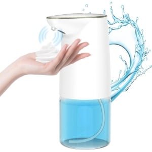 Automatische elektrische zeepdispenser met sensor - 500 ml, contactloze schuimdispensers voor keuken en badkamer