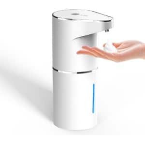 Automatische zeepdispenser, model C oplaadbare hands-free pomp zeepdispenser, badkamer blad elektrische zeepdispenser, keuken, 350mL