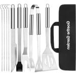 BBQ Grill Accessoires Set - 9 Stuks, Top Chef, Professionele Gereedschap, Outdoor Keuken