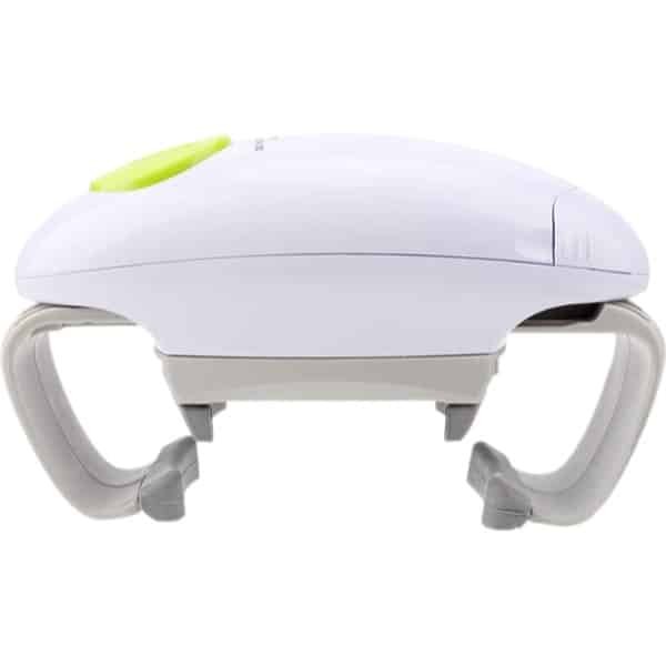 Blyx® - Elektrische Blikopener - Automatische Blikopener - Keuken gereedschap - Huishoudelijk - Senioren - 7x4CM - Wit met groen