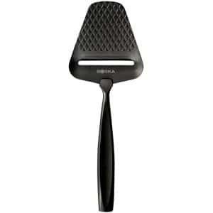 Boska Kaasschaaf Monaco+ Dark - Design kaasschaaf - Kaasschaaf voor harde kaas - Kaasschaaf donker - RVS - Vaatwasserbestendige kaasschaaf - Cadeautip - Keukengerei - Keuken accessoires - 10 jaar garantie