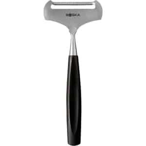 Boska Kaasschaaf Zacht Milano+ - Kaasschaaf voor jonge kaas - RVS - Vaatwasserbestendig - Kaasschaaf Zwart - Cadeautips - Keukengerei - Keuken accessoires - 10 jaar garantie