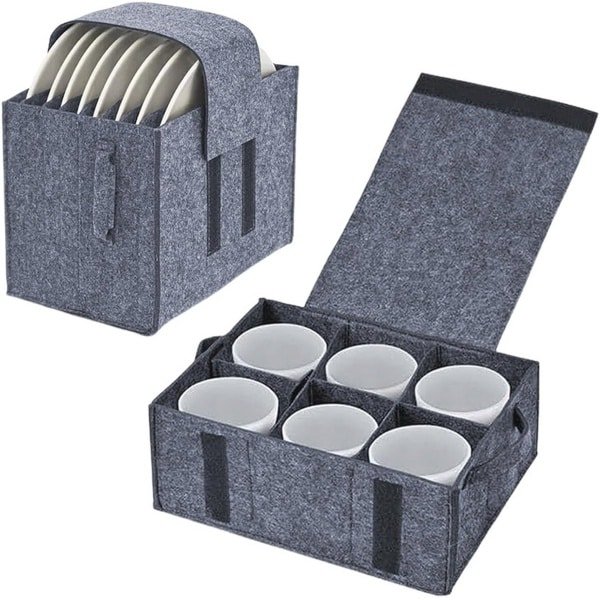 Caravan Plaat Houder en Cup Houder - Draagbare Keuken Accessoires voor Campers