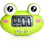 Cartoon Dieren Digitale Timer met LCD-scherm en Magnetische AAN/Uit Schakelaars - Keuken Accessoires - Timer voor Koken en Bakken