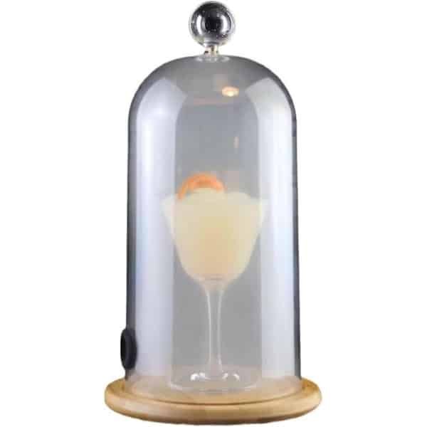Cloche voor Etensdrankjes, Acryl koepel voor rokende cocktails, Accessoire voor cocktail roker in keuken, restaurant, bar en achtertuin, BBQ
