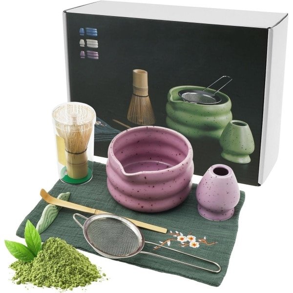 Complete Matcha theeset - 7-delig Set voor Perfecte Matcha Bereiding - Elegante Keuken Accessoires