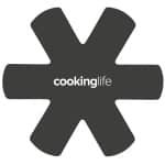 Cookinglife Pannenbeschermers Antraciet - Pannenbeschermers voor koekenpannen - Bescherming tegen krassen en deuken - Stevig viltmateriaal - Ø 380 mm - Set van 2 stuks - Keukengerei - Keuken accessoires