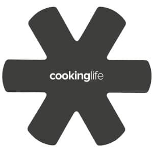 Cookinglife Pannenbeschermers Antraciet - Pannenbeschermers voor koekenpannen - Bescherming tegen krassen en deuken - Stevig viltmateriaal - Ø 380 mm - Set van 2 stuks - Keukengerei - Keuken accessoires