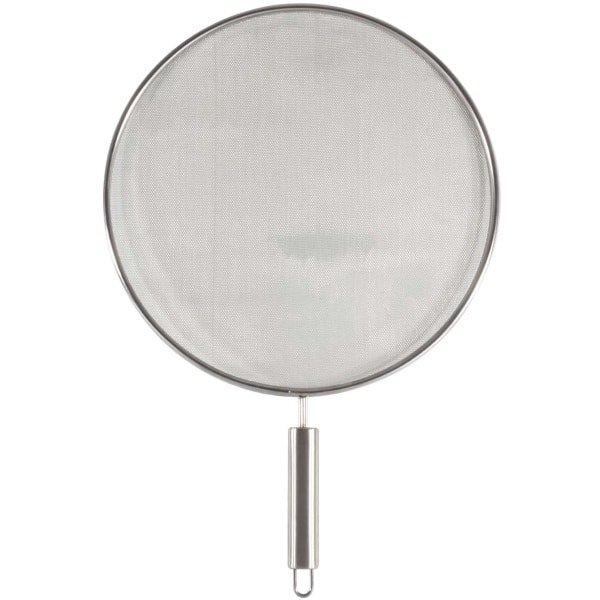 Cookinglife Spatdeksel RVS ø 29 cm - Spatdeksel voor bakken en frituren - Voorkomt spatten zonder warmteverlies - Hygiënisch en duurzaam - Vaatwasserbestendig - RVS - 290 mm - Keukengerei - Keuken accessoires