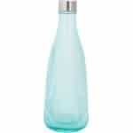 Cosy & Trendy Waterkaraf Atla - Karaf voor water en dranken - Stijlvolle waterfles - Glas met RVS Dop - Mineral Green - 280 x 101 mm - Servies - Keuken accessoires