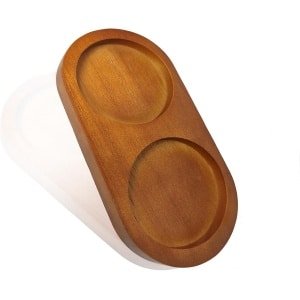 Dienblad voor Peper- en Zoutmolens | Acaciahouten Accessoire voor Keuken en Eettafel