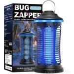 Draagbare Elektrische Muggenlamp - 4000 mAh Oplaadbaar met LED Licht voor Binnen en Buiten - Ideaal voor Tuin, Camping en Keuken