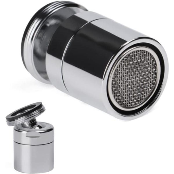 Draaibare kraan beluchter filter adapter - aanrecht kraan - mondstuk - vervangend onderdeel - 360 graden - keuken - accessoire.