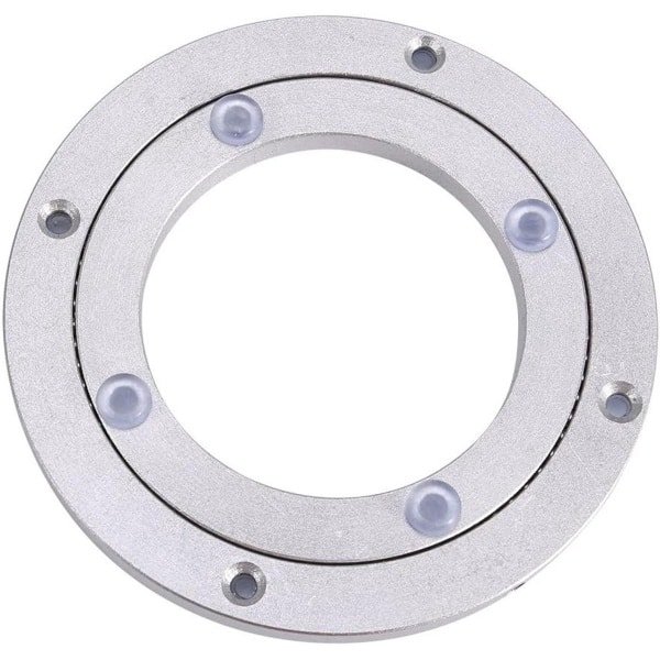 Draaitafel Lager 8 inch voor Ronde Eettafel - Heavy Duty en Glad Roterend - Keuken Accessoire met Aluminium Constructie