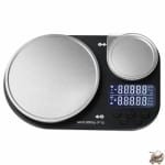 Dubbele Platform Keukenweegschaal - Digitale Voedingsweegschaal - Weegt Tot 5 kg en 300 g - RVS Weegschaal - Voor Koken en Bakken - Precisie Weegschaal - Keuken Accessoire - Digitale Schaal