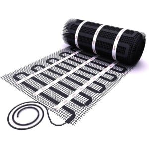 Dunne Elektrische Vloerverwarmingsmat 1m² - 200W/m² voor Badkamer en Keuken