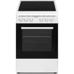 Elektrische Keuken met Glaskeramiek en Oven 50 cm - 3 Zones Kookplaat