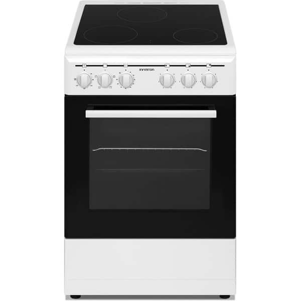 Elektrische Keuken met Glaskeramiek en Oven 50 cm - 3 Zones Kookplaat