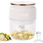 Elektrische Mini Hakmolen 300ml - Universele Keuken Chopper met Oplaadbare Batterij