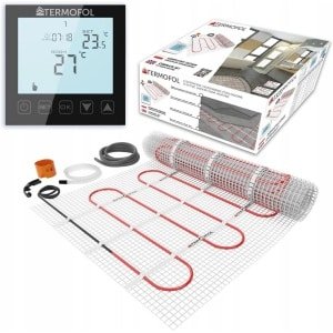 Elektrische Vloerverwarming met Thermostaat - 150 W/m², 2,0 m² voor Badkamer, Woonkamer en Keuken