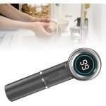 Elektrische roterende schoonmaakborstel, draagbaar, oplaadbaar, voor gebruik in keuken en badkamer (grijs)