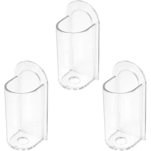 Elektrische tandenborstelhouders set van 3 - Sterke lijm - Badkamer en keuken - Borstelvrij ontwerp