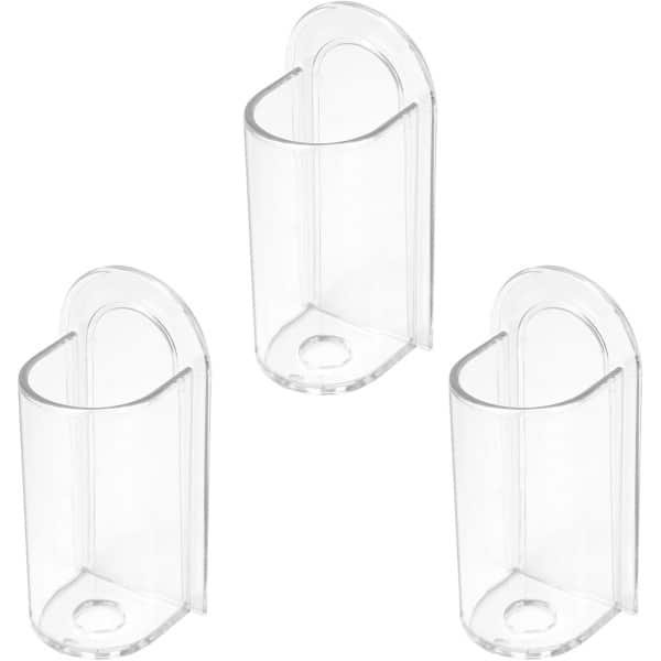 Elektrische tandenborstelhouders set van 3 - Sterke lijm - Badkamer en keuken - Borstelvrij ontwerp