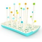 Flessen Droogrek voor babyflessen en accessoires Blauw Wit - 30 x 19 x 20.4 cm - Voor snel en eenvoudig drogen in uw keuken Flessen Droogrek